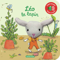 Mes livres marionnettes sonores - Léo le lapin
