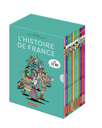 HISTOIRE DE FRANCE EN BD - COFFRET 12 VOLUMES - NOUVELLE EDITION