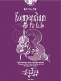 JOSEF HOFER : KOMPENDIUM FUR CELLO VOL. 3 - VIOLONCELLE - RECUEIL AVEC CD