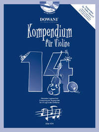 KOMPENDIUM FUR VIOLINE BAND 14 VIOLON+CD