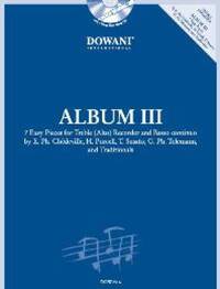 ALBUM III (EASY) BAND 3 FLUTE A BEC +CD