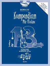 KOMPENDIUM FUR VIOLINE BAND 13 VIOLON +CD
