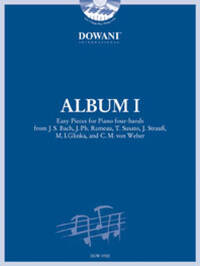 ALBUM I FOR PIANO FOUR-HANDS PIANO+CD