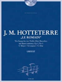TRIO SONATA FOR TWO TREBLE (ALTO) RECORDERS AND BC FLUTE A BEC +CD