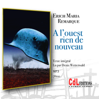 A L'OUEST RIEN DE NOUVEAU (1CD MP3)