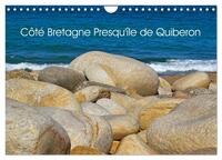 COTE BRETAGNE PRESQU'ILE DE QUIBERON (CALENDRIER MURAL 2024 DIN A4 VERTICAL), CALVENDO CALENDRIER ME