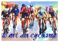 L'ART DU CYCLISME (CALENDRIER MURAL 2024 DIN A3 VERTICAL), CALVENDO CALENDRIER MENSUEL - SERIE DE 12