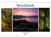 BROCELIANDE, SUR LES PAS DE MERLIN (CALENDRIER MURAL 2024 DIN A4 VERTICAL), CALVENDO CALENDRIER MENS