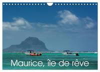 MAURICE, ILE DE REVE (CALENDRIER MURAL 2024 DIN A4 VERTICAL), CALVENDO CALENDRIER MENSUEL - NATURE T