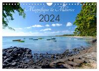 MAGNIFIQUE ILE MAURICE (CALENDRIER MURAL 2024 DIN A4 VERTICAL), CALVENDO CALENDRIER MENSUEL - MAGNIF