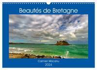 BEAUTES DE BRETAGNE (CALENDRIER MURAL 2024 DIN A3 VERTICAL), CALVENDO CALENDRIER MENSUEL - REGION DE