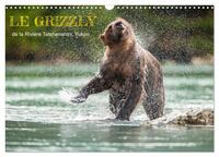 LE GRIZZLY DE LA RIVIERE TATSHENSHINI. YUKON (CALENDRIER MURAL 2024 DIN A3 VERTICAL), CALVENDO CALEN