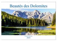 BEAUTES DES DOLOMITES (CALENDRIER MURAL 2024 DIN A3 VERTICAL), CALVENDO CALENDRIER MENSUEL - LES PAY