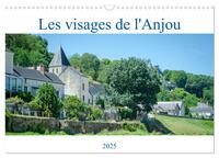 Les visages de l'Anjou (Calendrier mural 2025 DIN A3 vertical), CALVENDO calendrier mensuel