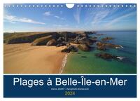 PLAGES A BELLE-ILE-EN-MER (CALENDRIER MURAL 2024 DIN A4 VERTICAL), CALVENDO CALENDRIER MENSUEL - VUE