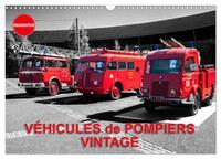 VEHICULES DE POMPIERS VINTAGE (CALENDRIER MURAL 2024 DIN A3 VERTICAL), CALVENDO CALENDRIER MENSUEL -