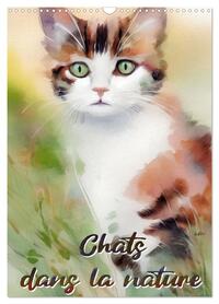 CHATS DANS LA NATURE (CALENDRIER MURAL 2024 DIN A3 HORIZONTAL), CALVENDO CALENDRIER MENSUEL - CALEND