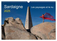 Sardaigne - Les paysages et le nu (Calendrier mural 2025 DIN A3 vertical), CALVENDO calendrier mensuel