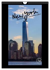 NEW YORK - PORTRAITS INCONTOURNABLES (CALENDRIER MURAL 2024 DIN A4 HORIZONTAL), CALVENDO CALENDRIER