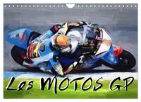 LES MOTOS GP (CALENDRIER MURAL 2024 DIN A4 VERTICAL), CALVENDO CALENDRIER MENSUEL - SERIE DE 12 TABL