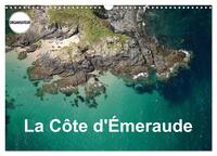 LA COTE D'EMERAUDE (CALENDRIER MURAL 2024 DIN A3 VERTICAL), CALVENDO CALENDRIER MENSUEL - PHOTO AERI