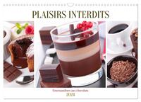 PLAISIRS INTERDITS (CALENDRIER MURAL 2024 DIN A3 VERTICAL), CALVENDO CALENDRIER MENSUEL - LE CHOCOLA