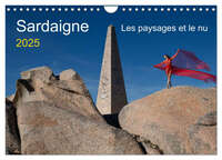 Sardaigne - Les paysages et le nu (Calendrier mural 2025 DIN A4 vertical), CALVENDO calendrier mensuel