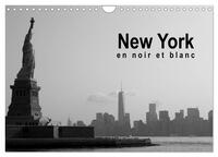 NEW YORK EN NOIR ET BLANC (CALENDRIER MURAL 2024 DIN A4 VERTICAL), CALVENDO CALENDRIER MENSUEL - A L