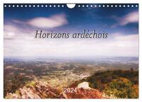 HORIZONS ARDECHOIS (CALENDRIER MURAL 2024 DIN A4 VERTICAL), CALVENDO CALENDRIER MENSUEL - PHOTOS PRI