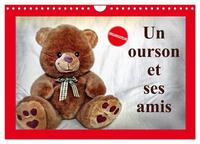 UN OURSON ET SES AMIS (CALENDRIER MURAL 2024 DIN A4 VERTICAL), CALVENDO CALENDRIER MENSUEL - UN MERV