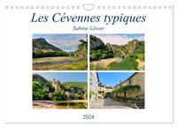LES CEVENNES TYPIQUES (CALENDRIER MURAL 2024 DIN A4 VERTICAL), CALVENDO CALENDRIER MENSUEL - PAYSAGE