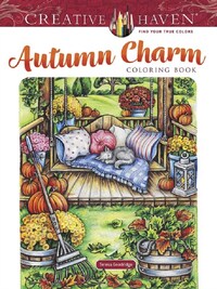 AUTUMN CHARM COLORING BOOK
