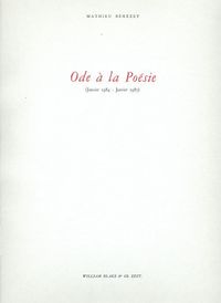 ODE A LA POESIE