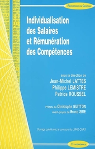 INDIVIDUALISATION DES SALAIRES