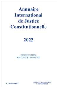 Annuaire international de justice constitutionnelle 2022