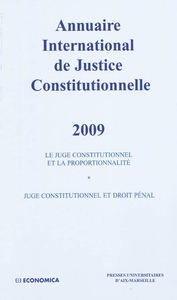 ANNUAIRE INTERNATIONAL DE JUSTICE CONSTITUTIONNELLE , VOLUME XXV