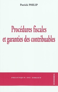 PROCEDURES FISCALES ET GARANTIES DES CONTRIBUABLES