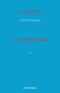 Walras A. & L. - Œuvres économiques complètes - Vol. 2