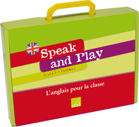 SPEAK AND PLAY NIVEAU 1-CYCLE 3(fichier+96 flashcards+12posters+33wordcards+1CD+j.cartes