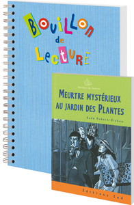 MEUTRE MYSTERIEUX AU JARDIN DES PLANTES - 30 LIVRES + FICHIER