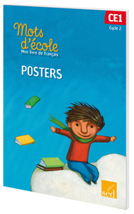 MOTS D'ECOLE CE1-POCHETTE DE POSTERS