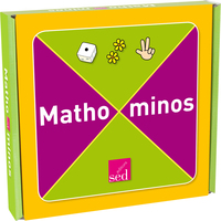 Mathominos, 4 jeux de cartes et 2 plateaux