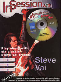 IN SESSION WITH STEVE VAI GUITARE+CD
