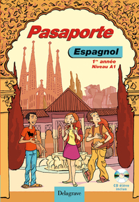 Pasaporte Espagnol 1ère année, Livre élève + CD audio