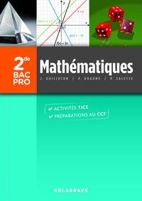 Mathématiques 2de Bac Pro, Pochette de l'élève