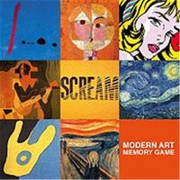 MODERN ART MEMORY GAME /ANGLAIS