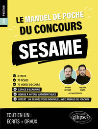 Le Manuel de POCHE du concours SESAME