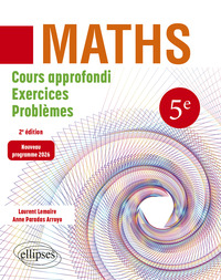 Mathématiques 5e - Nouveau programme 2026