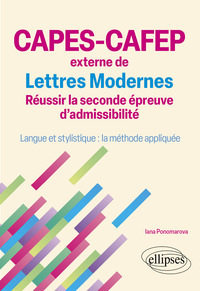 CAPES-CAFEP externe de Lettres Modernes : réussir la seconde épreuve d’admissibilité