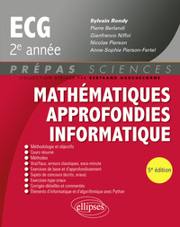 Mathématiques approfondies - Informatique - prépas ECG 2e année